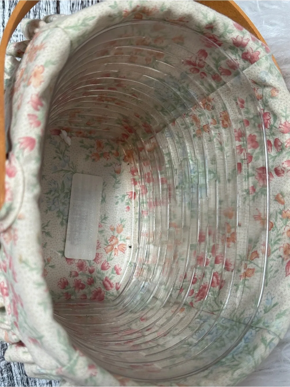Longaberger 2003 Mother's Day Set Special Things Basket Set w/ Quilted Lid
